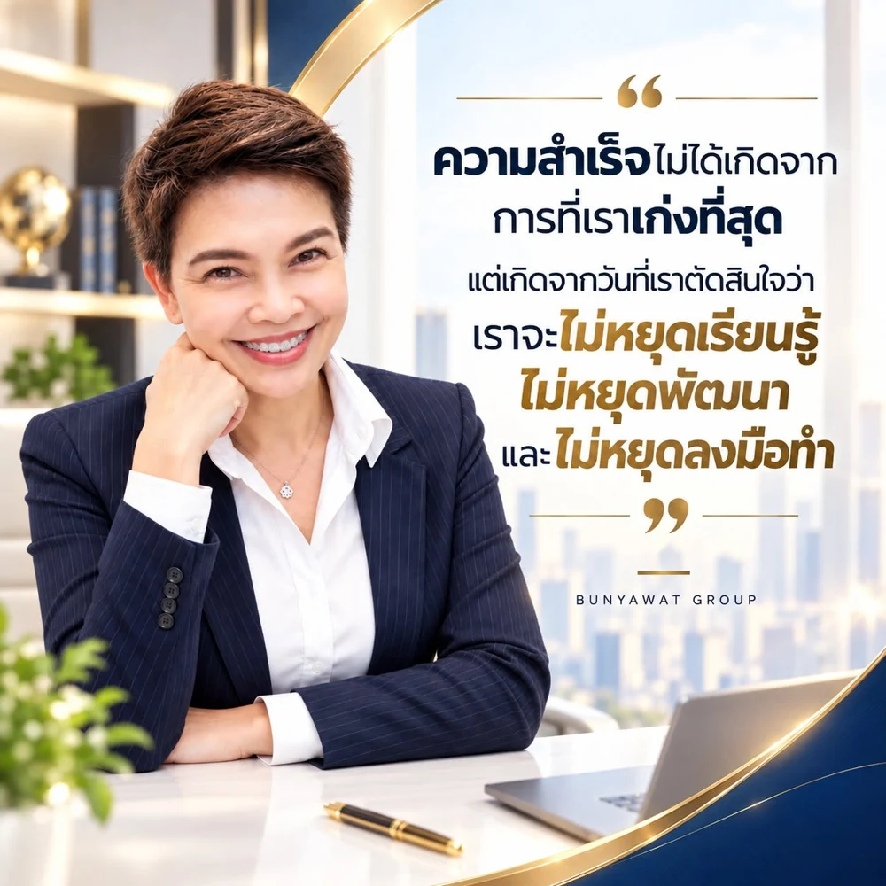 หน่อย รัชรินทร์ ดวงบุบผา พร้อมแนวคิดการพัฒนาตนเอง